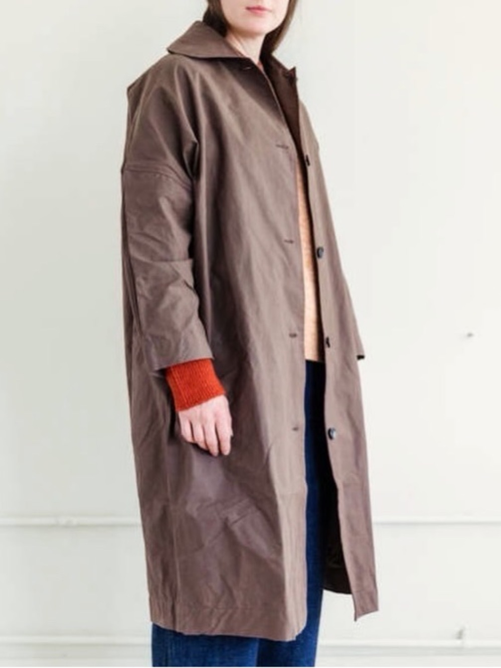 Cawley studio Francis faro mac coat in bracken